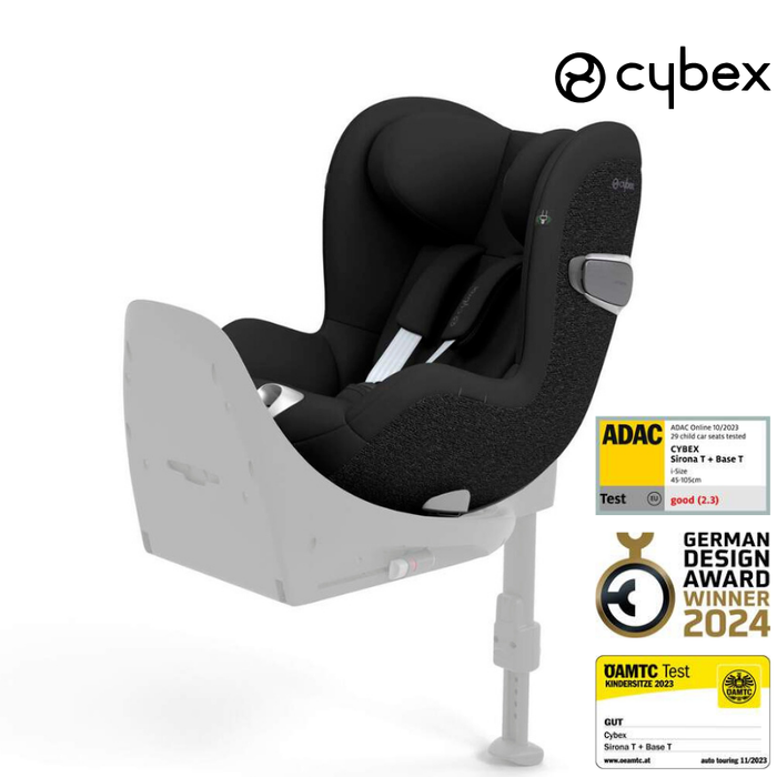 (15 ekim teslim) <br> Sirona T isize (sephia black)<br> (360 derece dönen Adac lı isofix bebek oto koltuğu 0-18 kg)