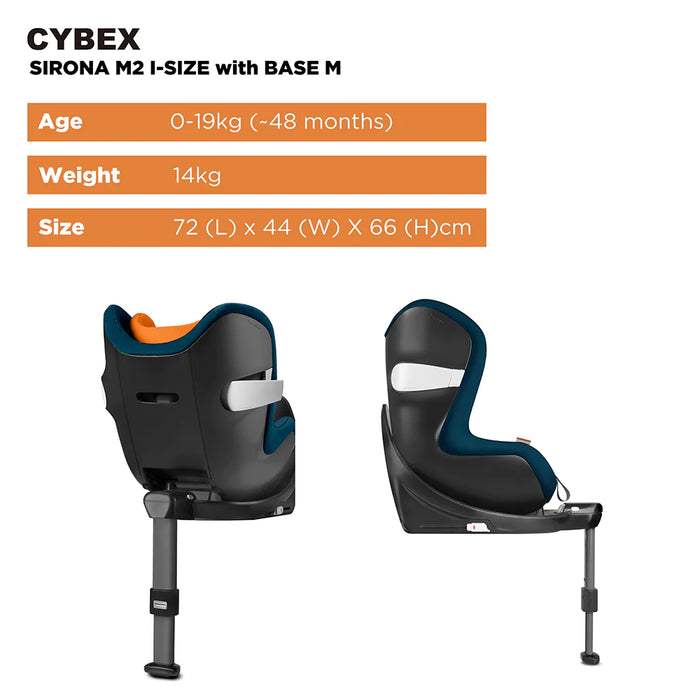 Cybex Sirona M2 isize <br> (Çift yön kullanımlı Adac lı isofix bebek oto koltuğu 0-18 kg)