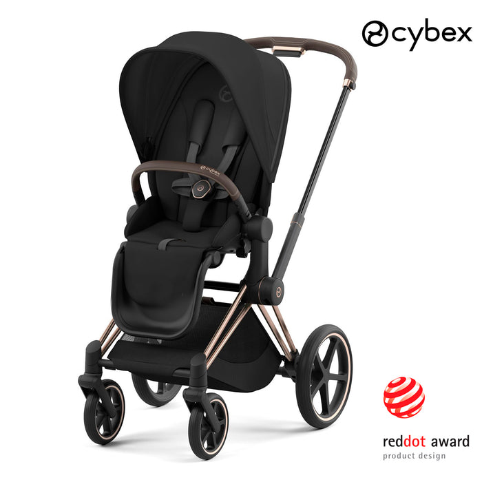 Cybex Priam (rosegold-sephia black) <br> (ikonik lüks bebek arabası)