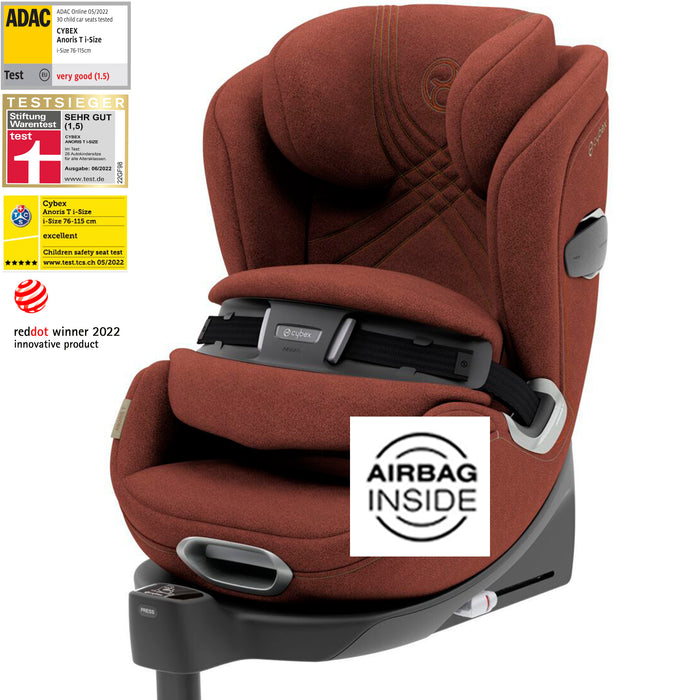 <p><u>Kısa süre için tanıtım kampanyası: %45 indirim </u></p> Cybex Anoris T i-size </br> Tüm zamanların en iyi Adac puanı</br>(Dünyanın ilk airbagli oto koltuğu) </br> 9-21 kg