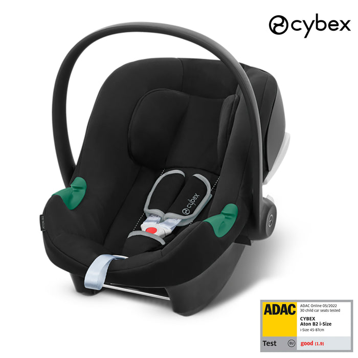 (15 ekim teslim ) <br> Cybex Aton B2 isize (volcano black)<br> (Adac ödüllü bebek puset ana kucağı 0-13 kg)