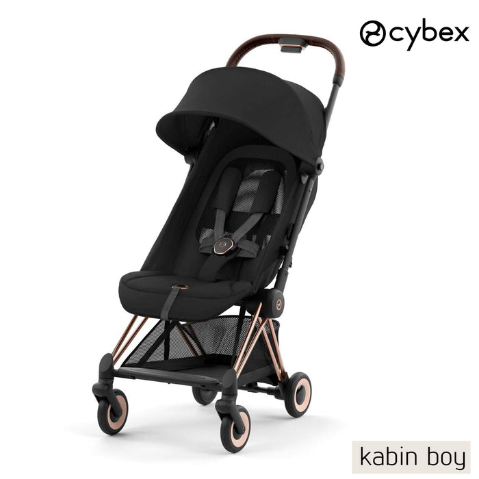 Cybex Coya (rosegold-sephia black) <br> (kabin boy lüks bebek arabası)