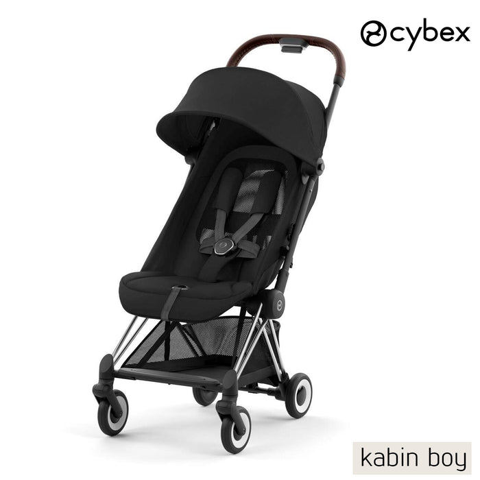 Cybex Coya (chrome brown-sephia black) <br> (kabin boy lüks bebek arabası)