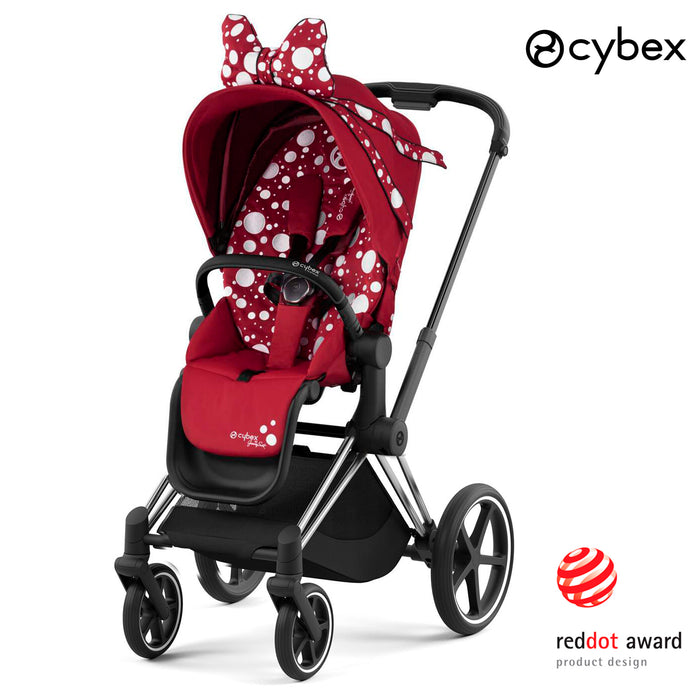Cybex Priam (chrome black-özel seri Jeremy Scott Petticoat) <br> (ikonik lüks bebek arabası)