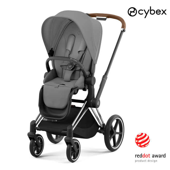 Cybex Priam (chrome brown-mirage grey) <br> (ikonik lüks bebek arabası)