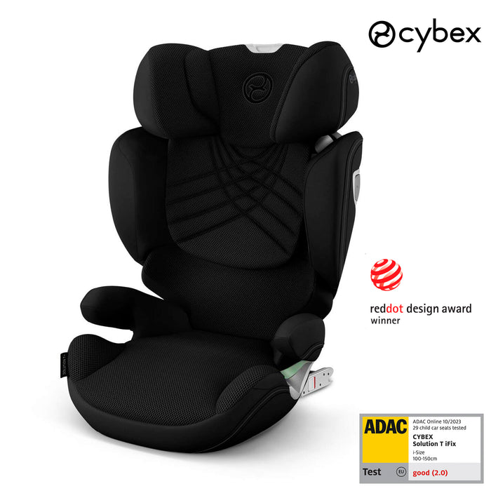 Cybex Solution T ifix Plus (terletmeyen özel kumaş) (sephia black) <br> (Adac ödüllü isofix çocuk oto koltuğu 15-50 kg)