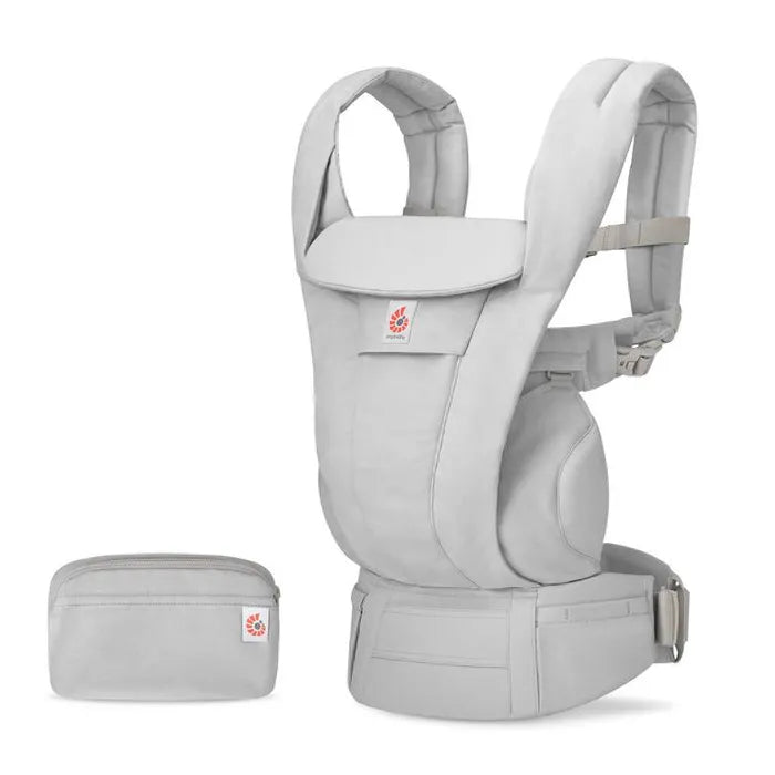 Ergobaby Omni Deluxe Soft Touch %100 Pamuklu (pearl grey) , 4 farklı taşıma pozisyonlu ergonomik kanguru , 0-4 yaş yeni doğan ve küçük çocuklar için