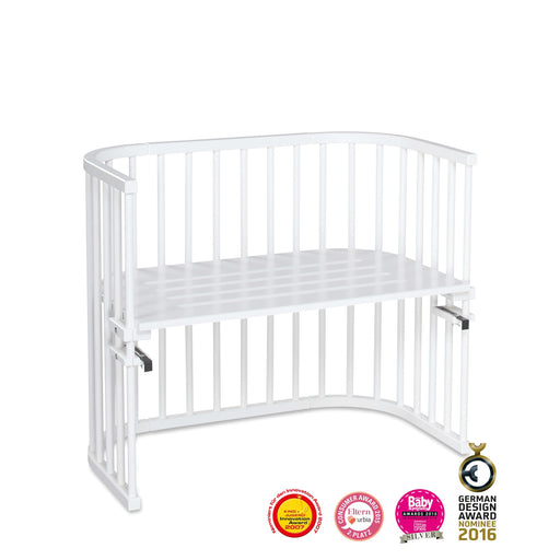 Babybay Maxi anne yanı beşik, beyaz