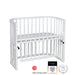 Babybay Maxi Comfort Plus anne yanı beşik, beyaz