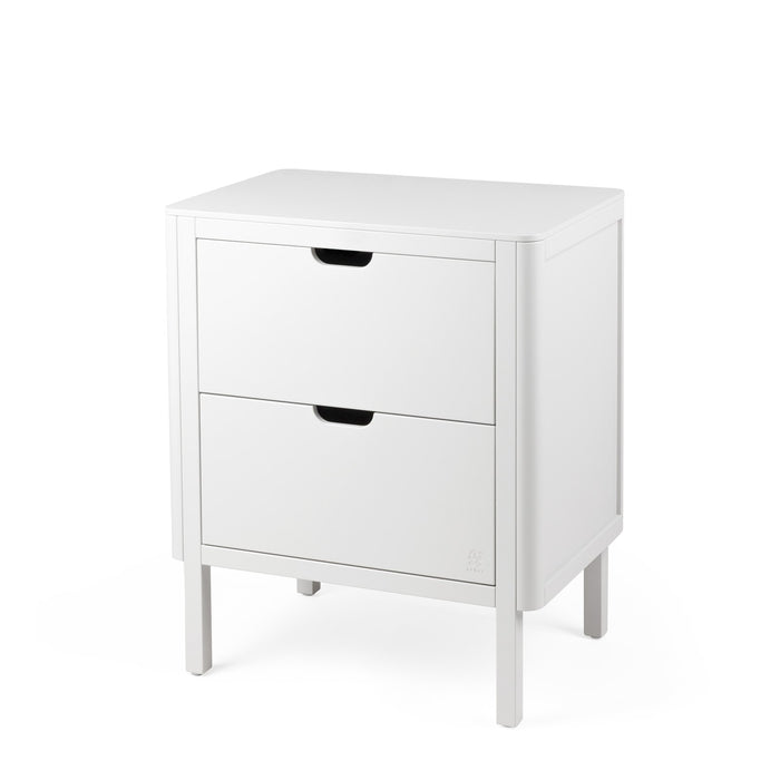 Sebra alt değiştirme komodini, Classic White, üst parça çıkarılmış