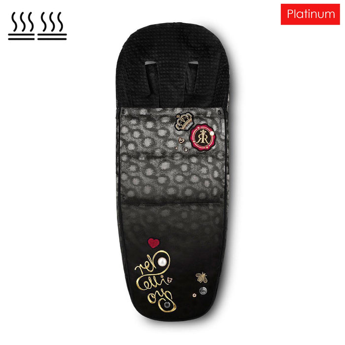 Cybex Platinum bebek arabası ayak tulumu <br> Tog 5 standardında ısıtma özelliği <br>(Cybex ve Bugaboo arabaları ile uyumlu)