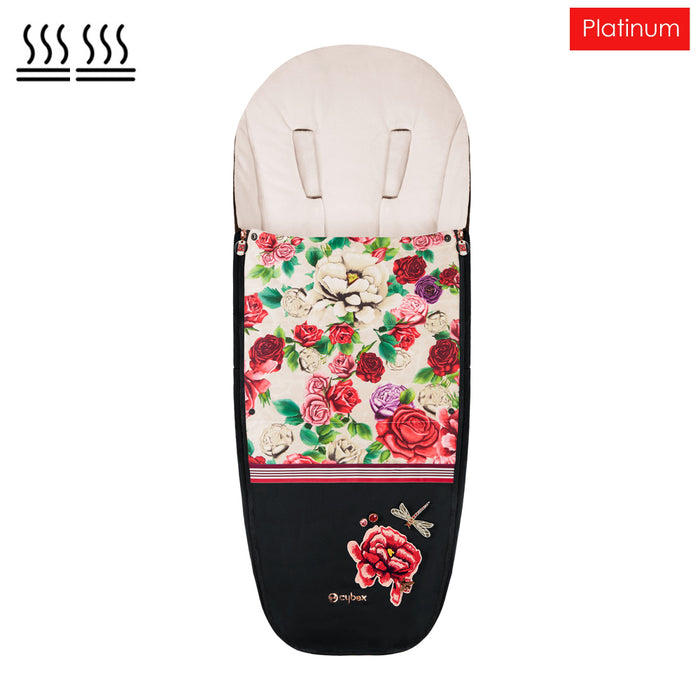 Cybex Platinum bebek arabası ayak tulumu <br> Tog 5 standardında ısıtma özelliği <br>(Cybex ve Bugaboo arabaları ile uyumlu)