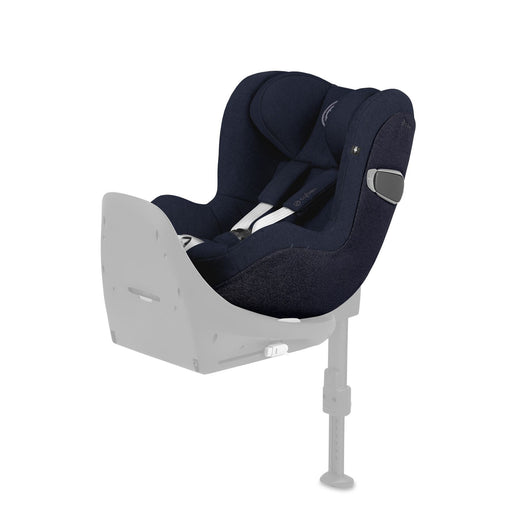 Cybex Sirona Z i-Size Plus Nautical Blue — ¾ açı (baza soluk gösterilmiştir; bu ürün bazasız satılır)