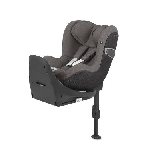 Cybex Sirona Z i-Size Plus Soho Grey — ¾ açı (görselde Z Baza ile; bu ürün bazasız satılır)