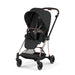 Cybex Mios Rosegold şase, Sephia Black koltuk — bebek arabası