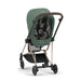 Cybex Mios Rosegold Leaf Green — yandan görünüm