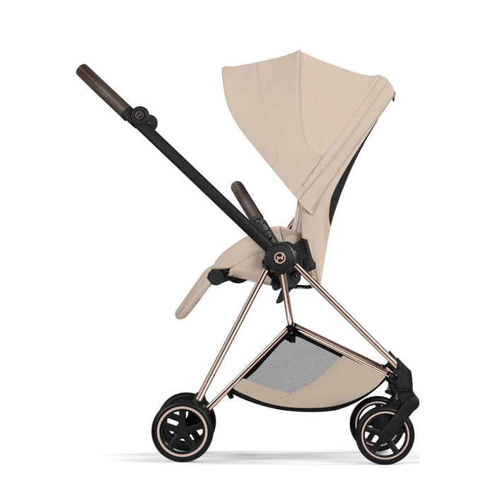 Cybex Mios Rosegold Cozy Beige — ebeveyne dönük kullanım