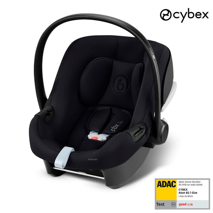 cybex aton adac Cybex Aton B2 isize (volcano black)