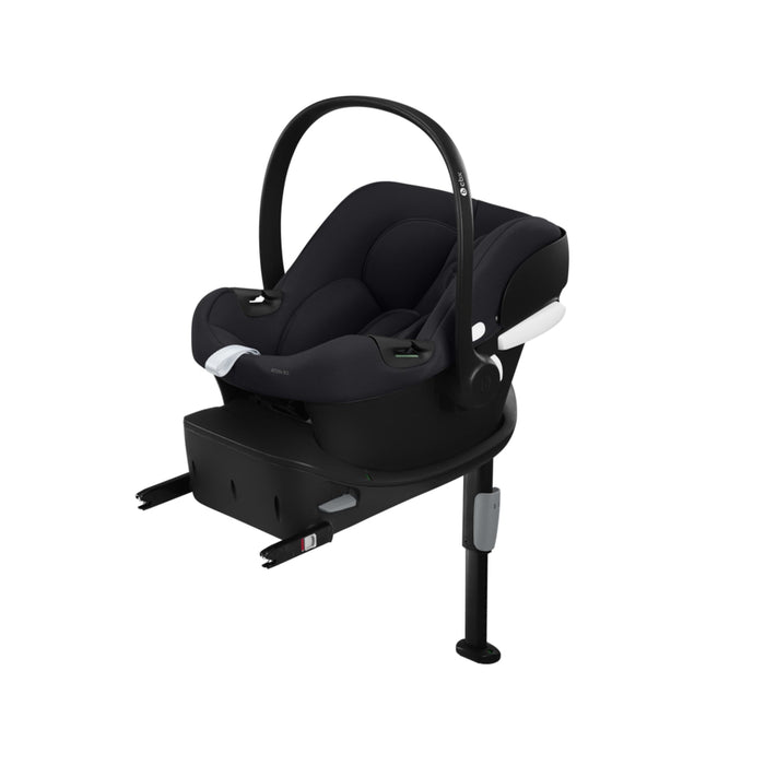 Cybex Aton B2 i-Size Volcano Black ana kucağı, Base One isofix baza ile — bu sette dahil