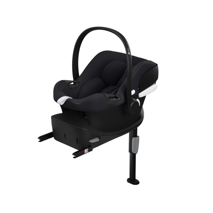 Cybex Aton B2 i-Size Volcano Black ana kucağı, Base One isofix baza ile — bu sette dahil