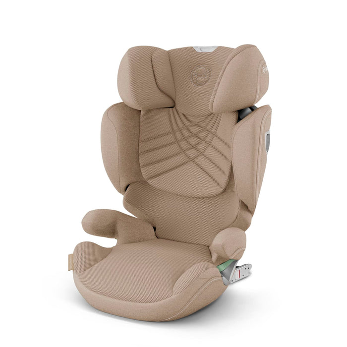 Cybex Solution T i-Fix Plus Cozy Beige — ¾ açı
