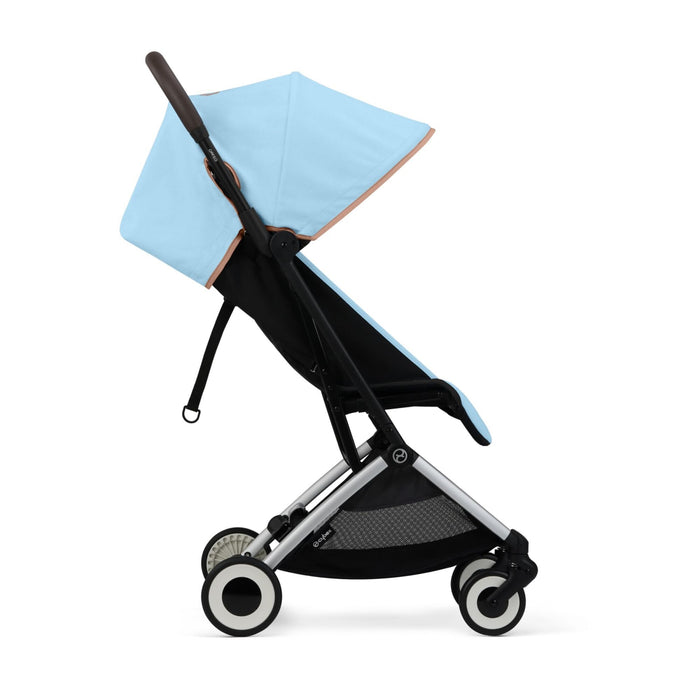 Cybex Orfeo Silver Beach Blue — yan görünüm