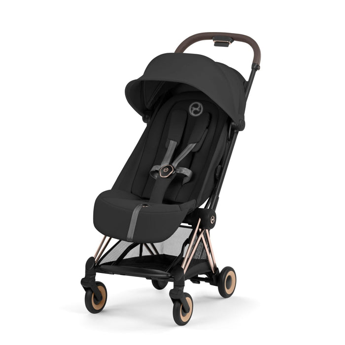 Cybex Coya Travel Sistem | Rosegold & Cloud T Sephia Black — bebek arabası