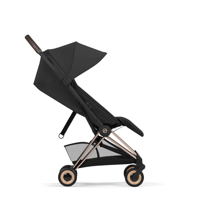 Cybex Coya Rosegold Sephia Black — yan görünüm