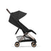 Cybex Coya Rosegold Sephia Black — yan görünüm