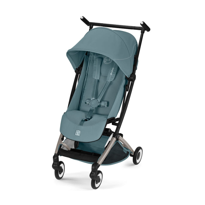 Cybex Libelle Taupe Stormy Blue bebek arabası