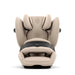 Cybex Pallas G3 i-Size Almond Beige — önden görünüm