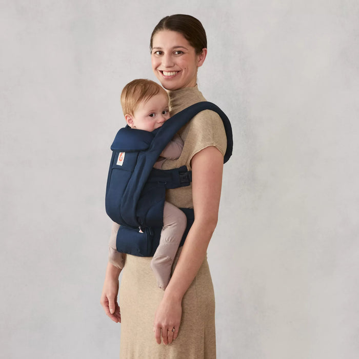 Ergobaby bebek taşıyıcı - Omni Deluxe Coton (midnight blue)