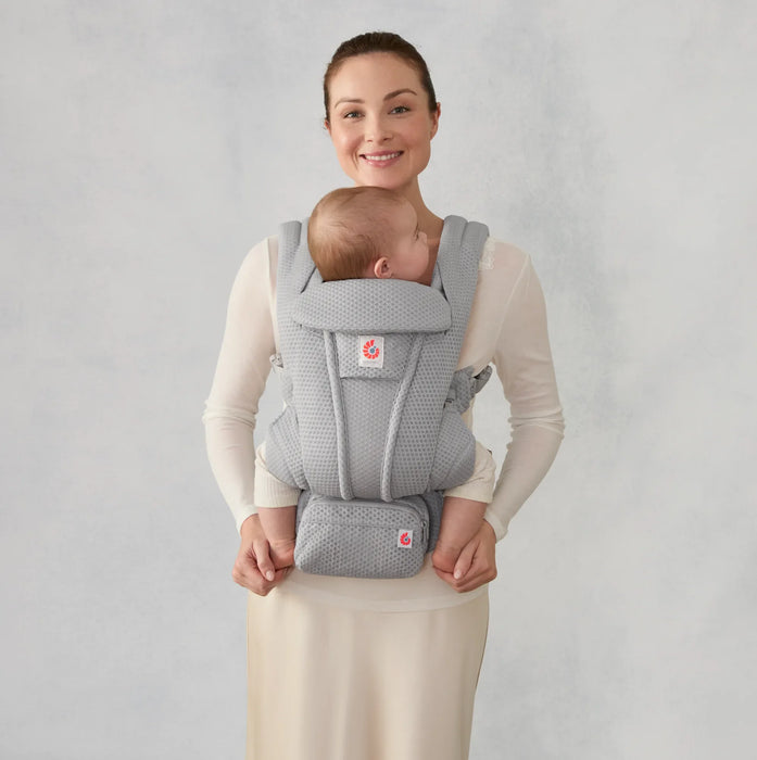 Ergobaby bebek taşıyıcı - Omni Deluxe Mesh (pearl grey)