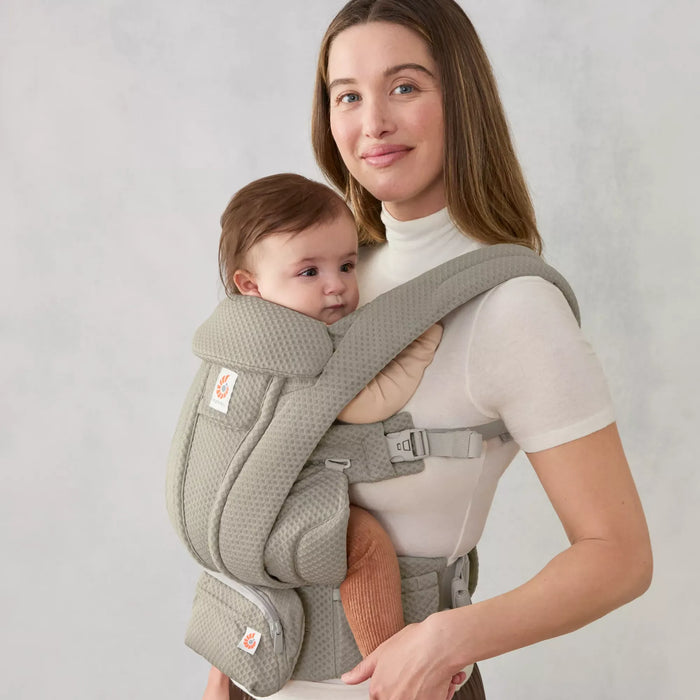 Ergobaby bebek taşıyıcı - Omni Deluxe Mesh (soft olive)