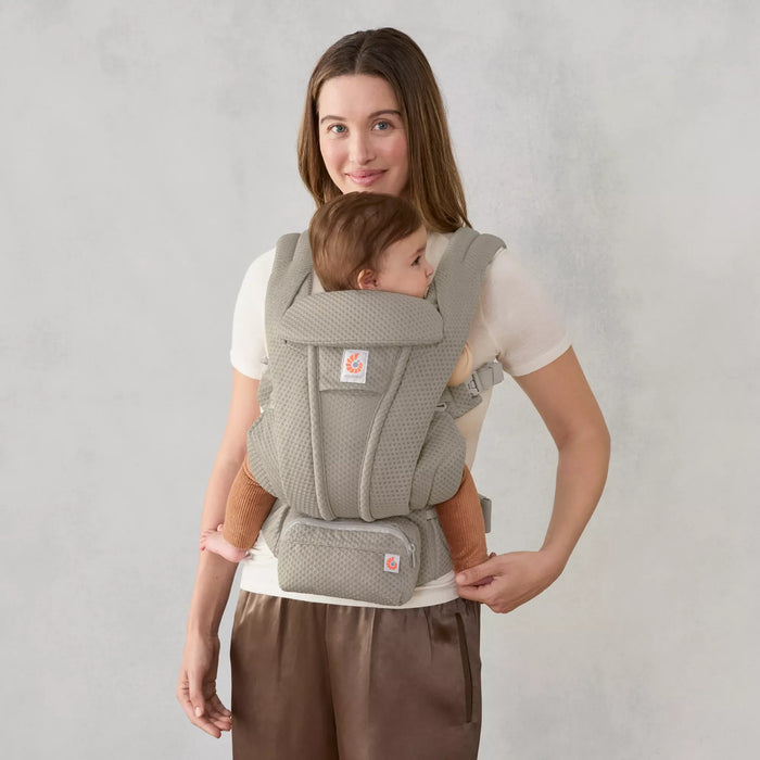 Ergobaby bebek taşıyıcı - Omni Deluxe Mesh (soft olive)