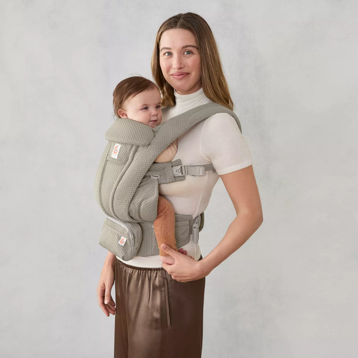 Ergobaby bebek taşıyıcı - Omni Deluxe Mesh (soft olive)