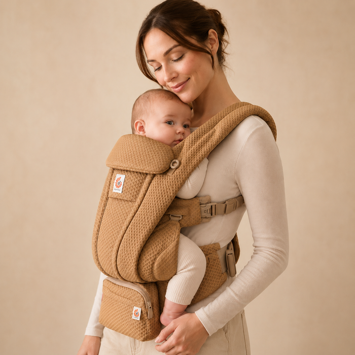 Ergobaby bebek taşıyıcı - Omni Deluxe Mesh (camel)