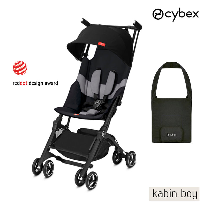 Cybex GB Pockit Plus + taşıma çantası<br> (dünyanın en küçük katlanan<br> kabin boy bebek arabası)