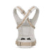 Ergobaby Adapt Mesh Natural Beige bebek taşıyıcı — çapraz askı, arkadan görünüm