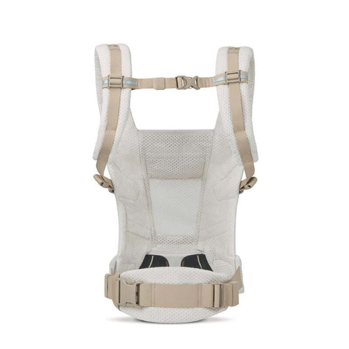 Ergobaby Adapt Mesh Natural Beige bebek taşıyıcı — sırt askısı görünümü