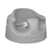 Bumbo Floor Seat Max Cool Grey bebek koltuğu — önden görünüm