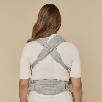 Ergobaby Omni Deluxe Mesh (natural beige) , 4 farklı taşıma pozisyonlu ergonomik kanguru , 0-4 yaş yeni doğan ve küçük çocuklar için