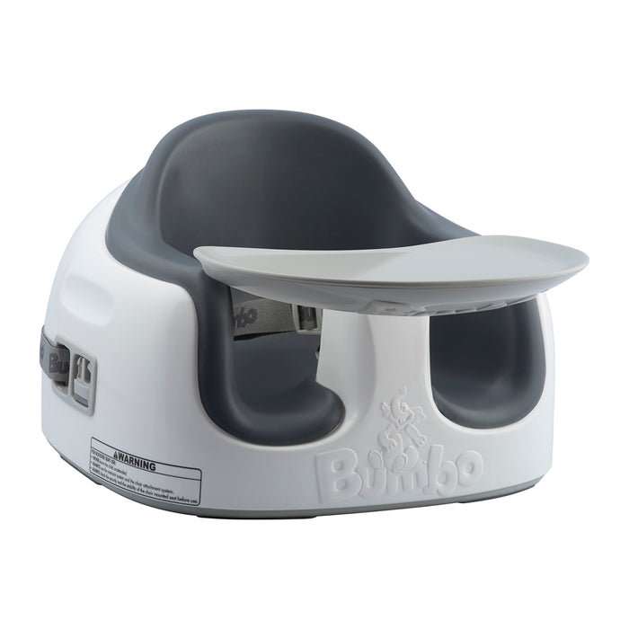 Bumbo Multi Seat Slate Grey çok amaçlı bebek koltuğu — önden görünüm