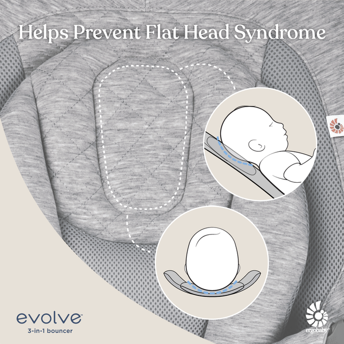 Ergobaby Evolve Knit 3'ü 1 Arada Ana Kucağı (charcoal grey)