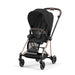 Cybex Mios Rosegold şase, Sephia Black koltuk — bebek arabası