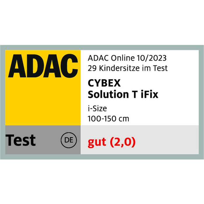 Cybex Solution T i-Fix ADAC ödülü