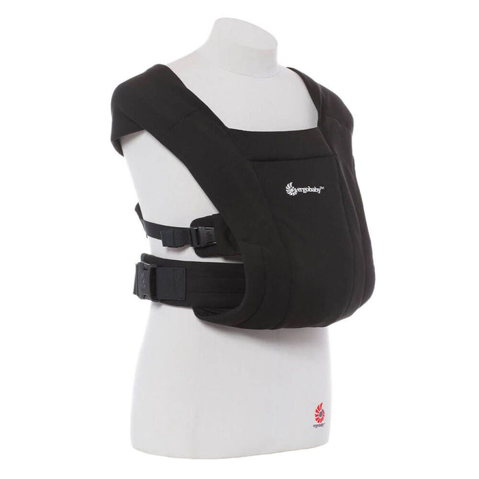 Ergobaby Embrace Soft Knit (Pure Black) , 3 farklı taşıma pozisyonlu , 0-1 yaş yeni doğan kangurusu