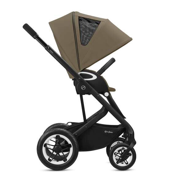 Cybex Talos S Lux (black-classic beige) <br> (konforlu bebek arabası)