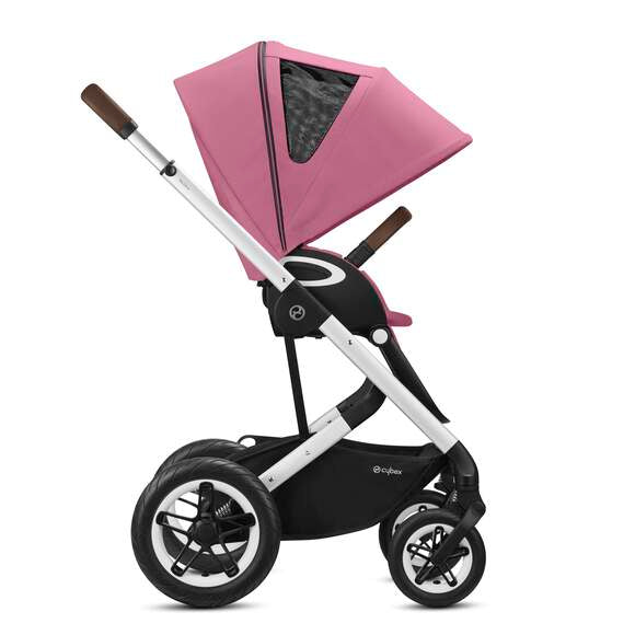 Cybex Talos S Lux (silver-magnolia pink) <br> (konforlu bebek arabası)