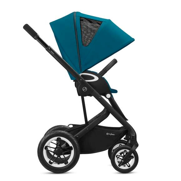 Cybex Talos S Lux (black-river blue) <br> (konforlu bebek arabası)